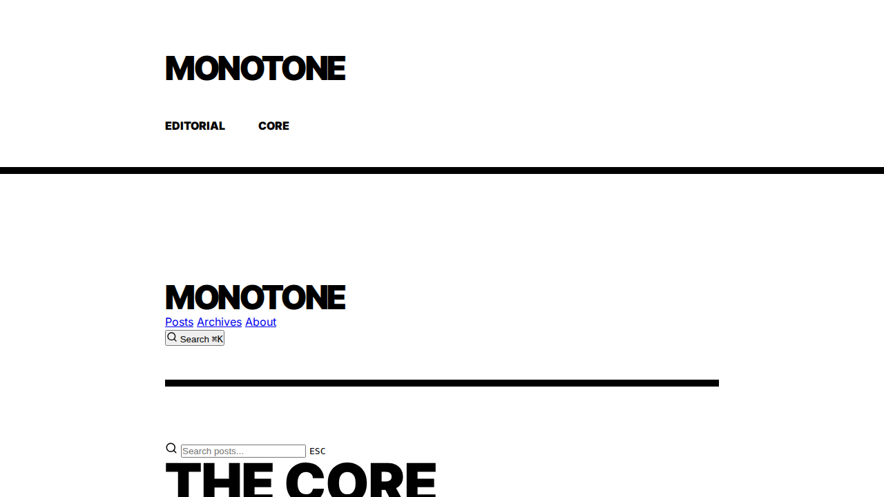 monotone