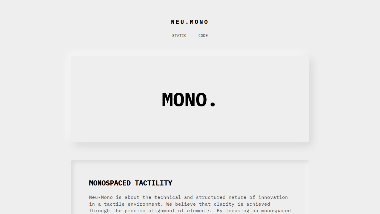 neu-mono