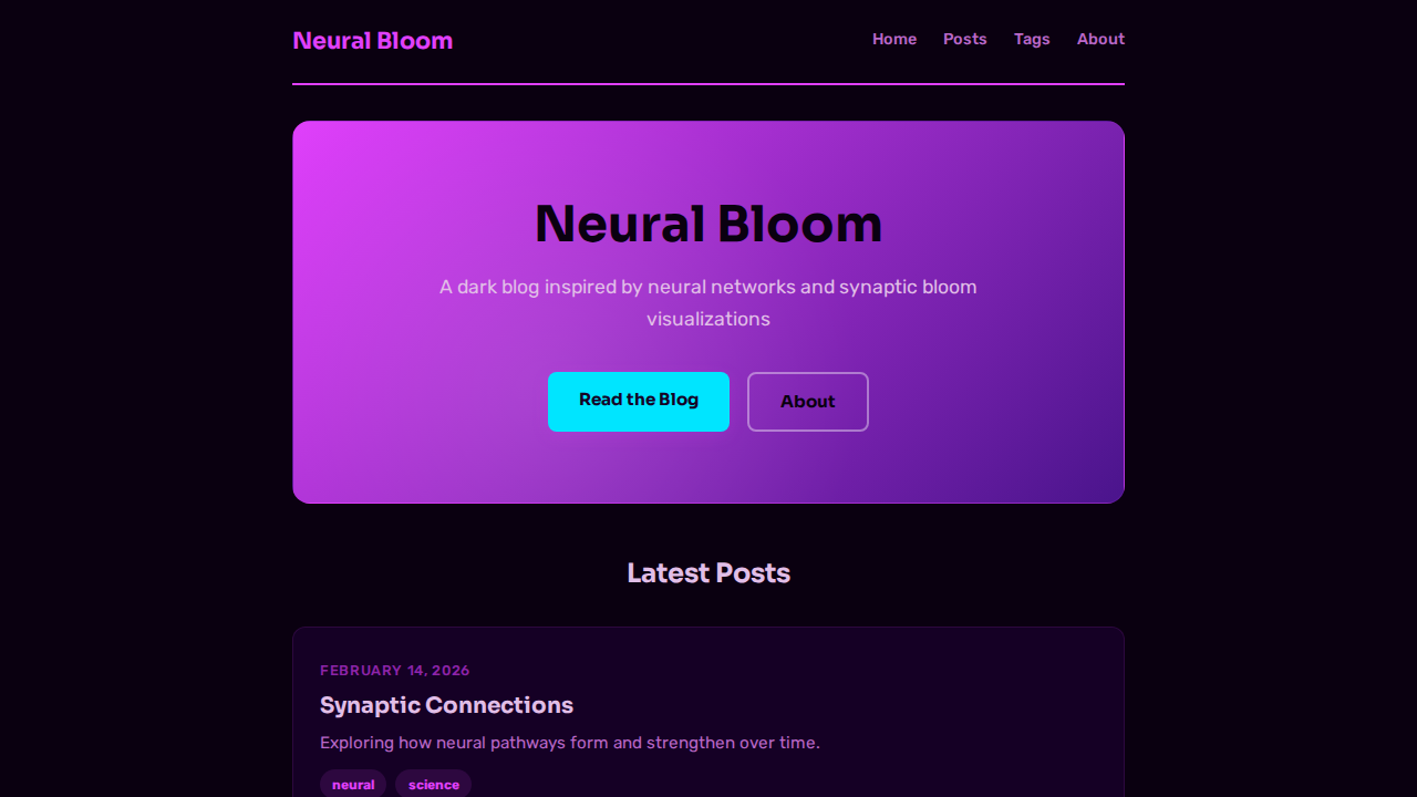 neural-bloom