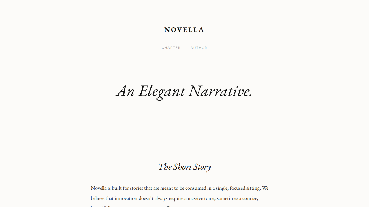 novella