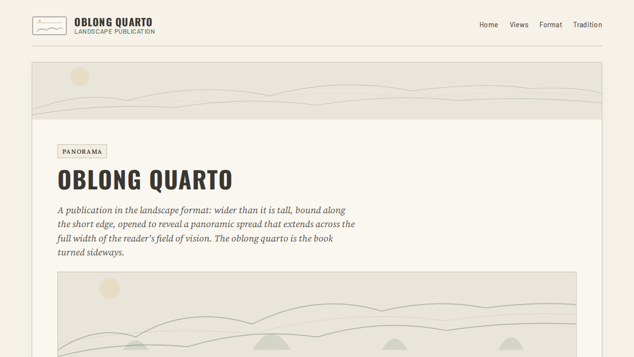 oblong-quarto
