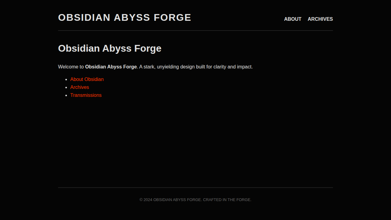 obsidian-abyss-forge