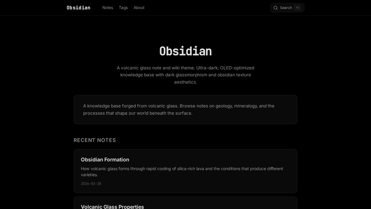 obsidian
