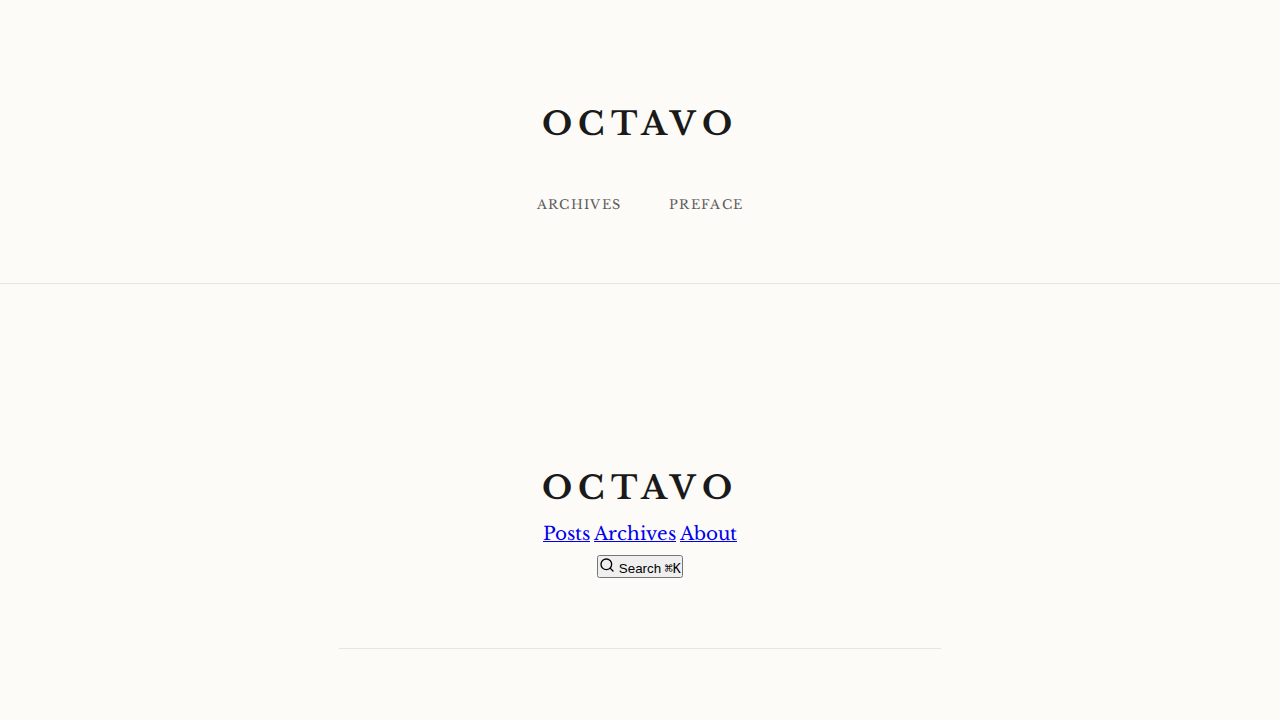 octavo