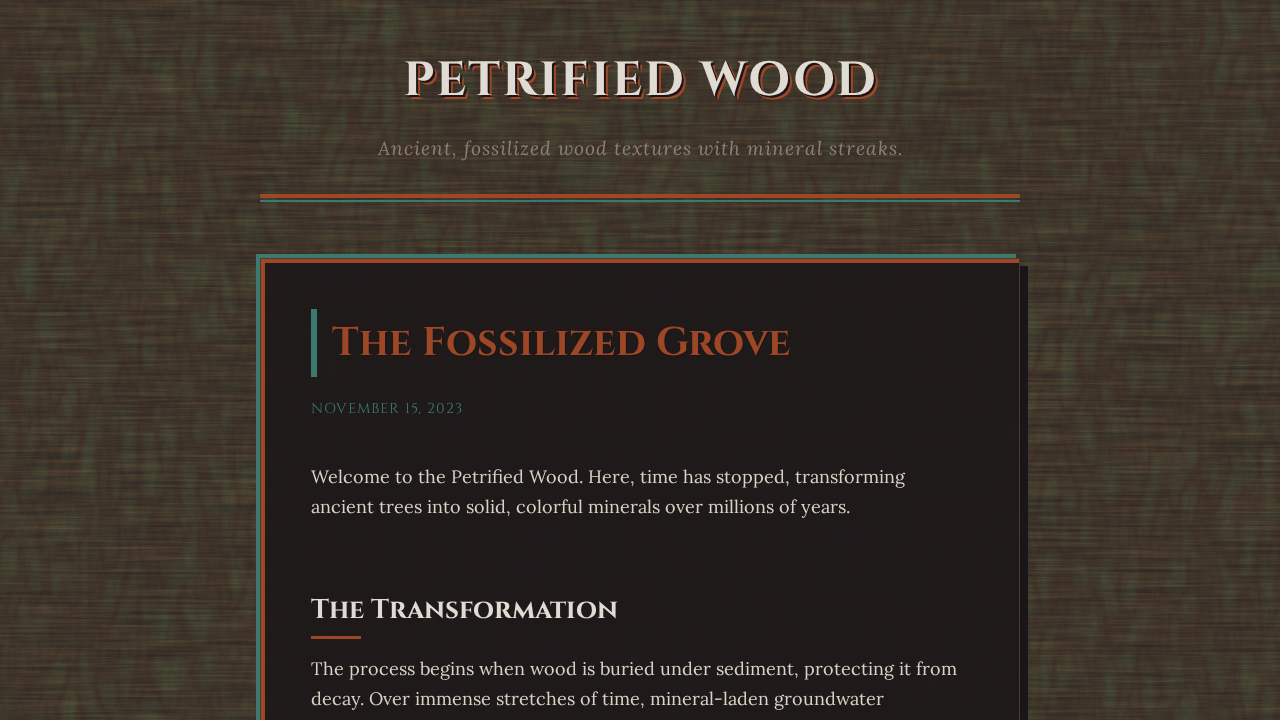 petrified-wood