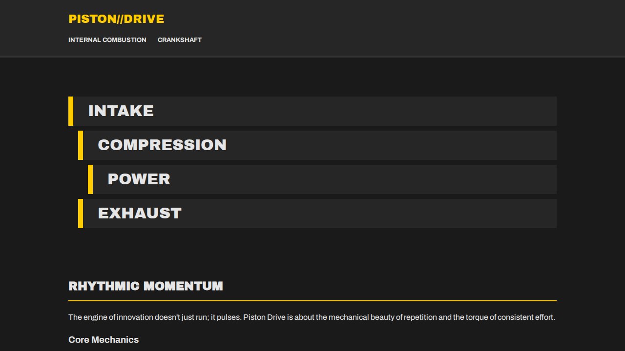 piston-drive