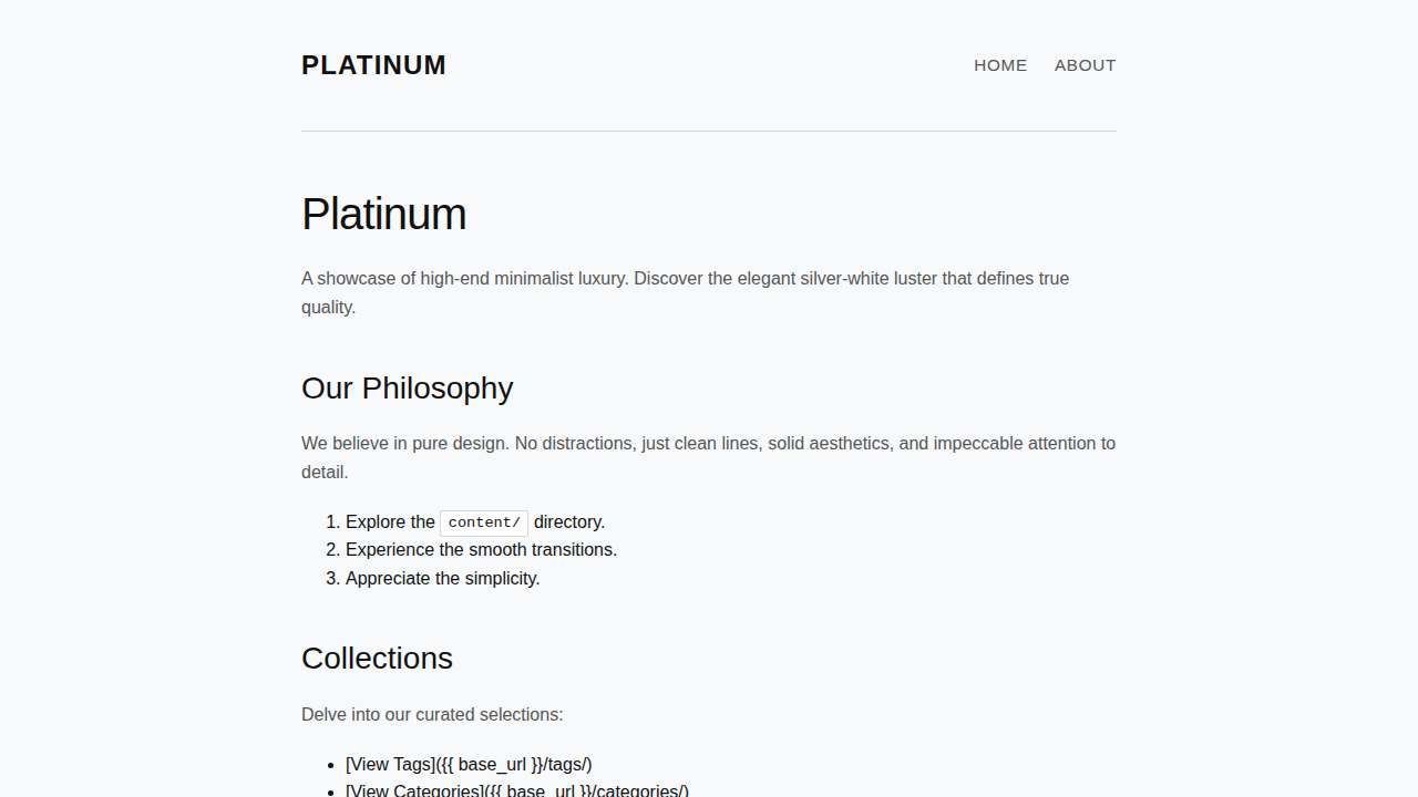 platinum