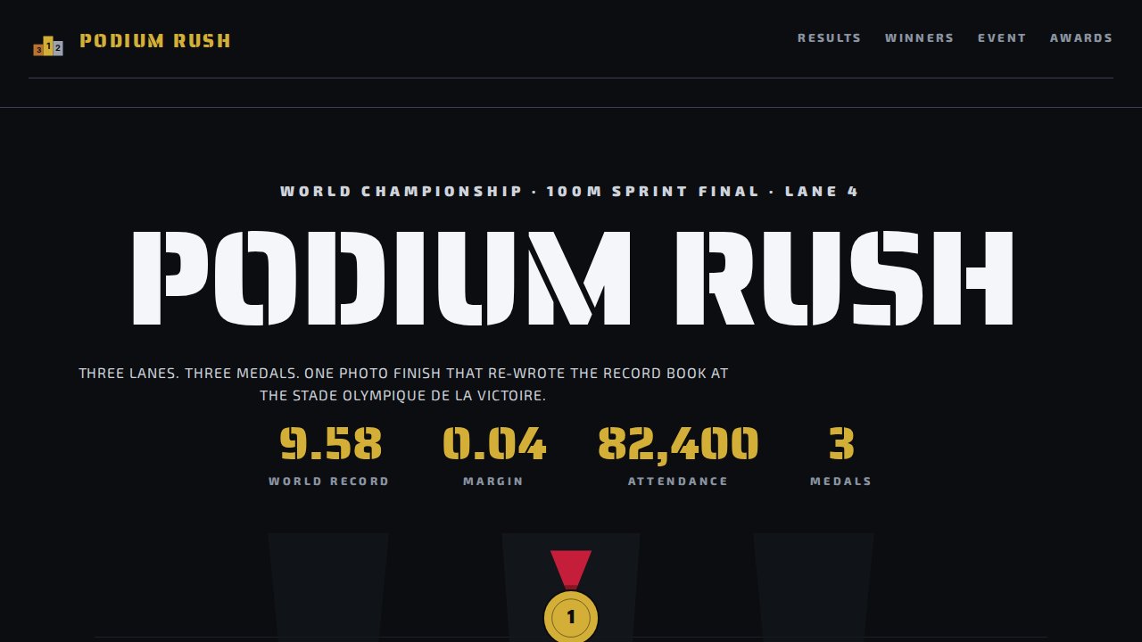 podium-rush