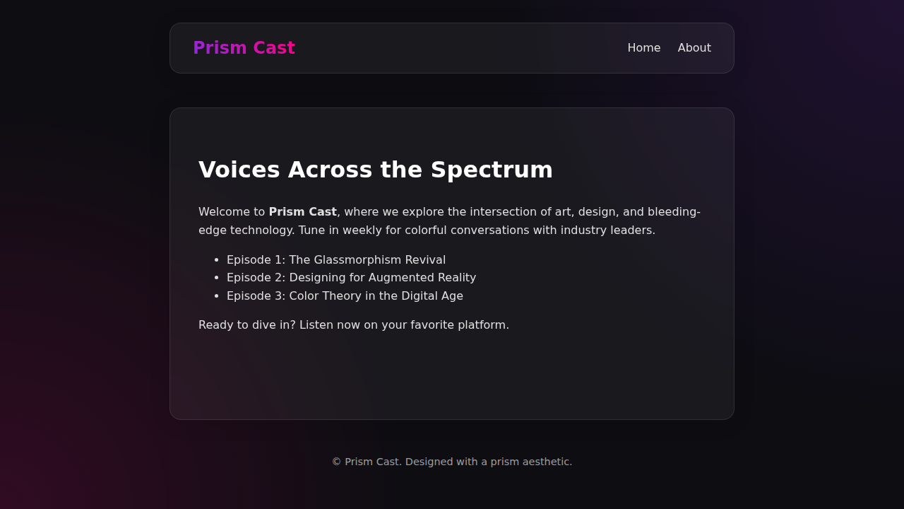 prism-cast