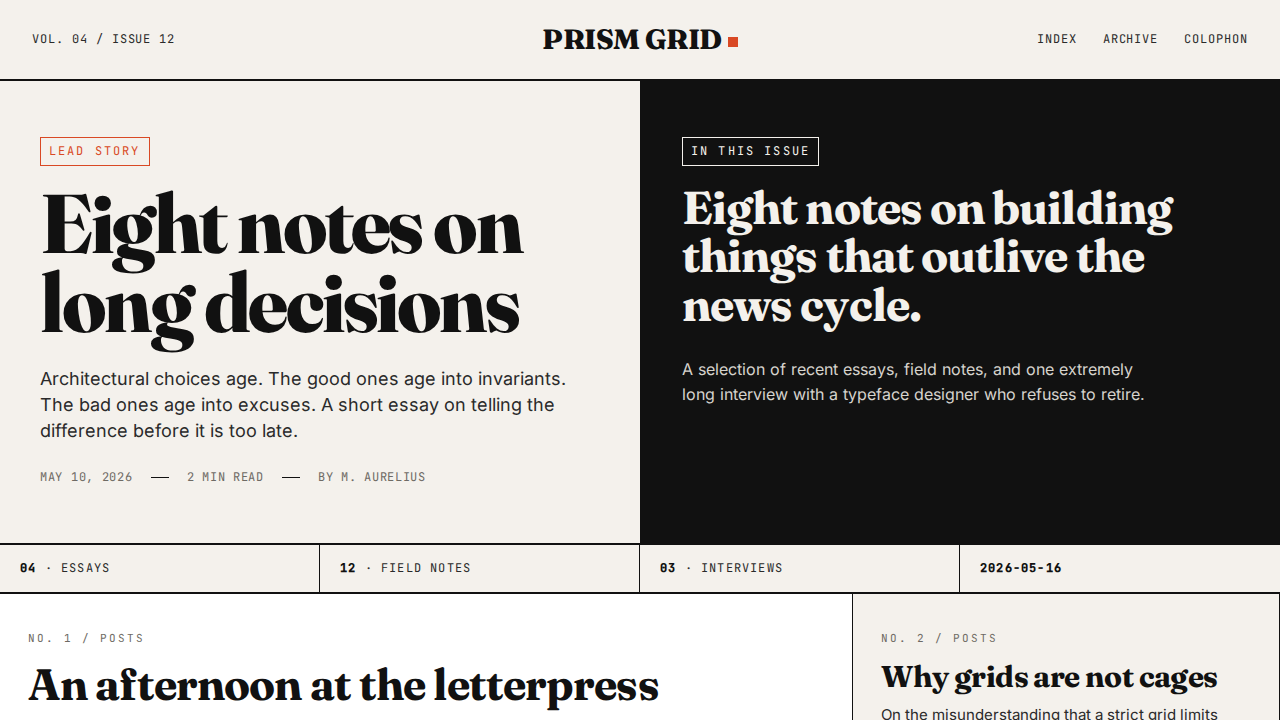 prism-grid