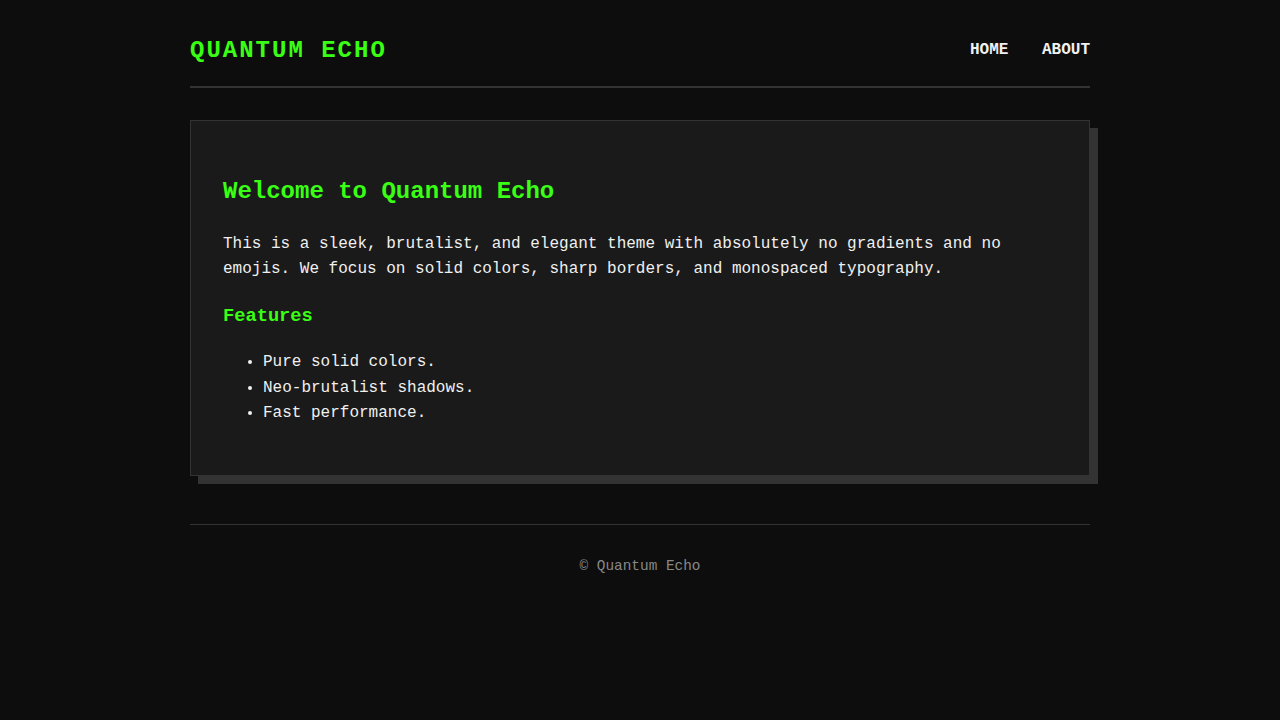 quantum-echo