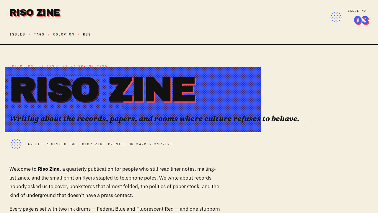 riso-zine