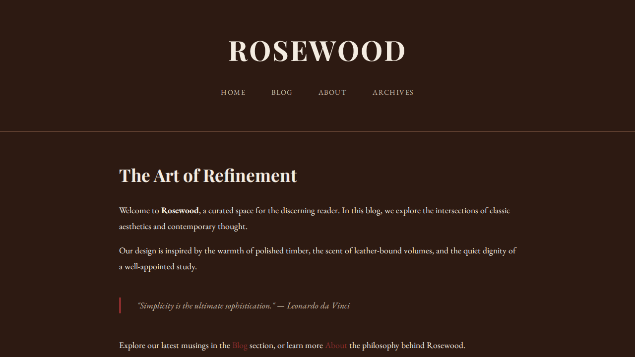 rosewood