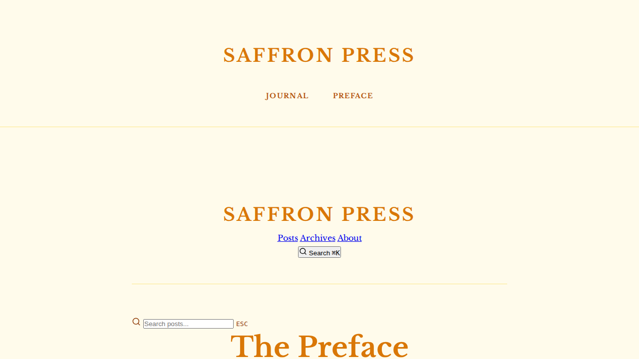 saffron-press