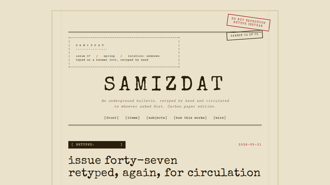 samizdat