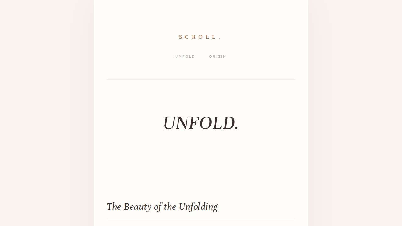 scroll