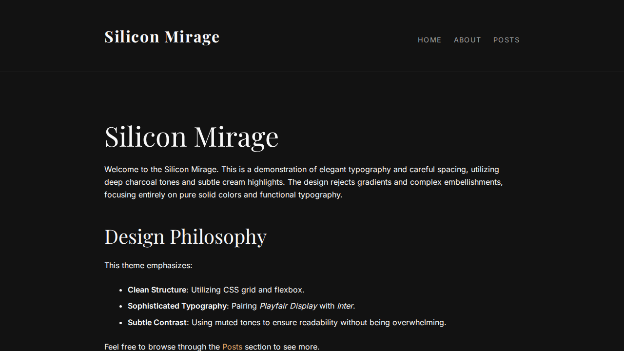 silicon-mirage