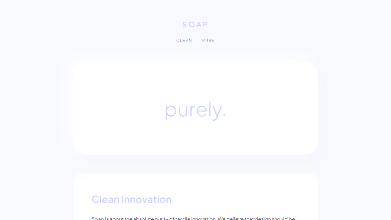 soap