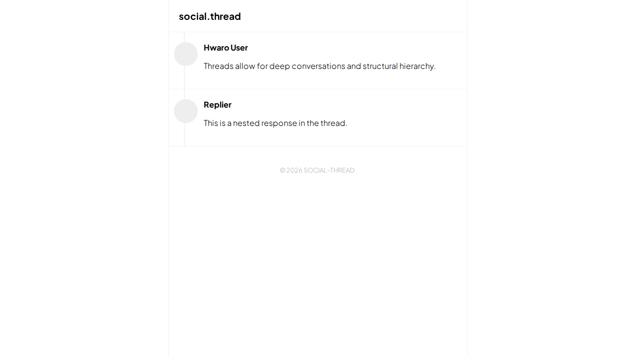 social-thread