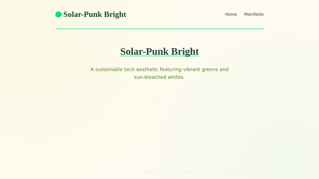 solar-punk