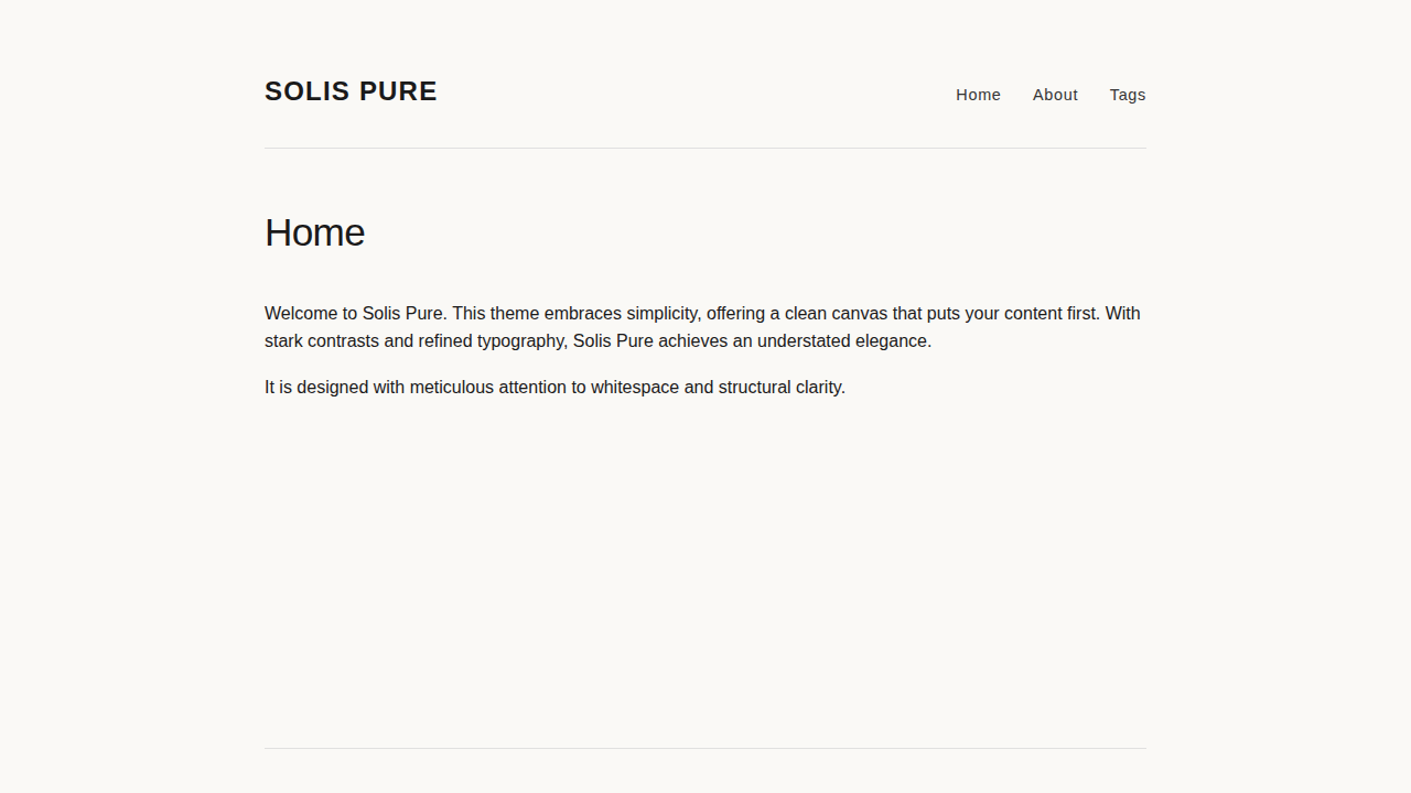 solis-pure