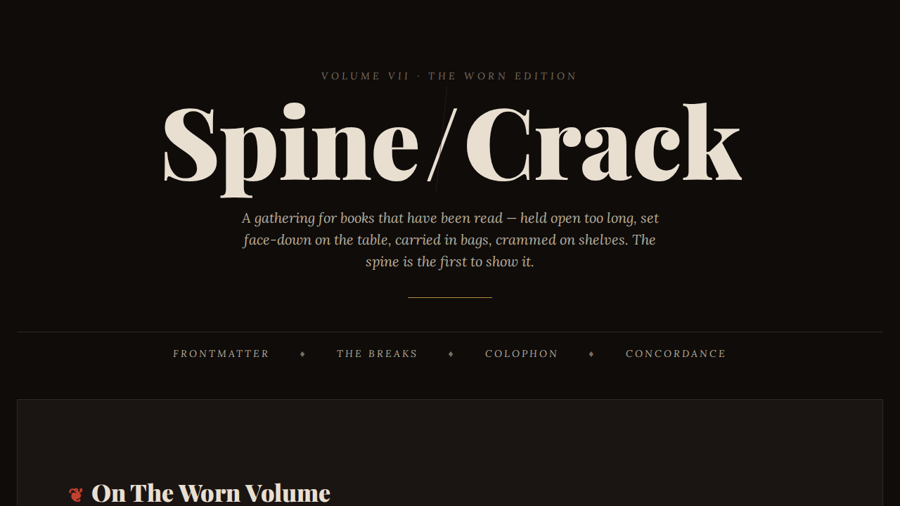 spine-crack