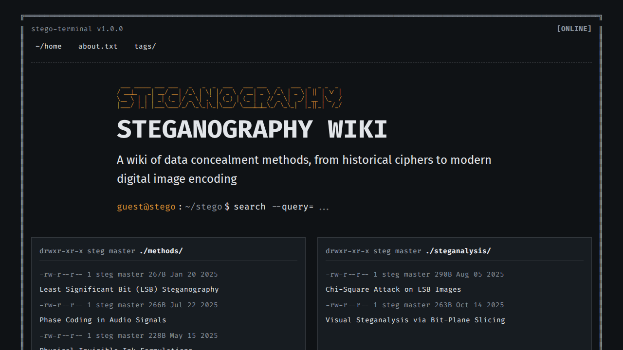 steganography
