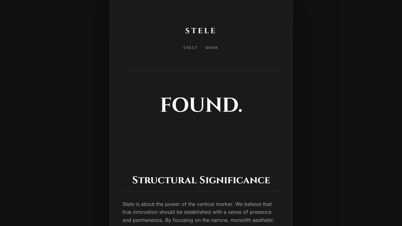 stele