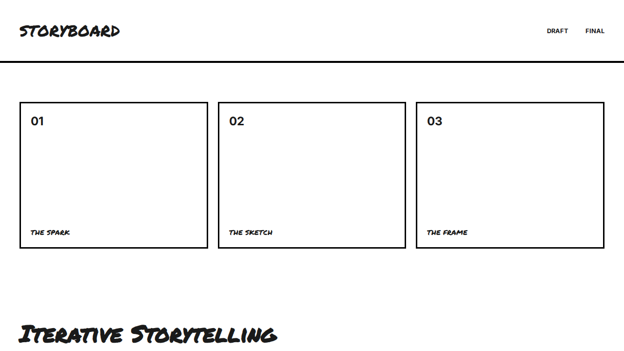 storyboard