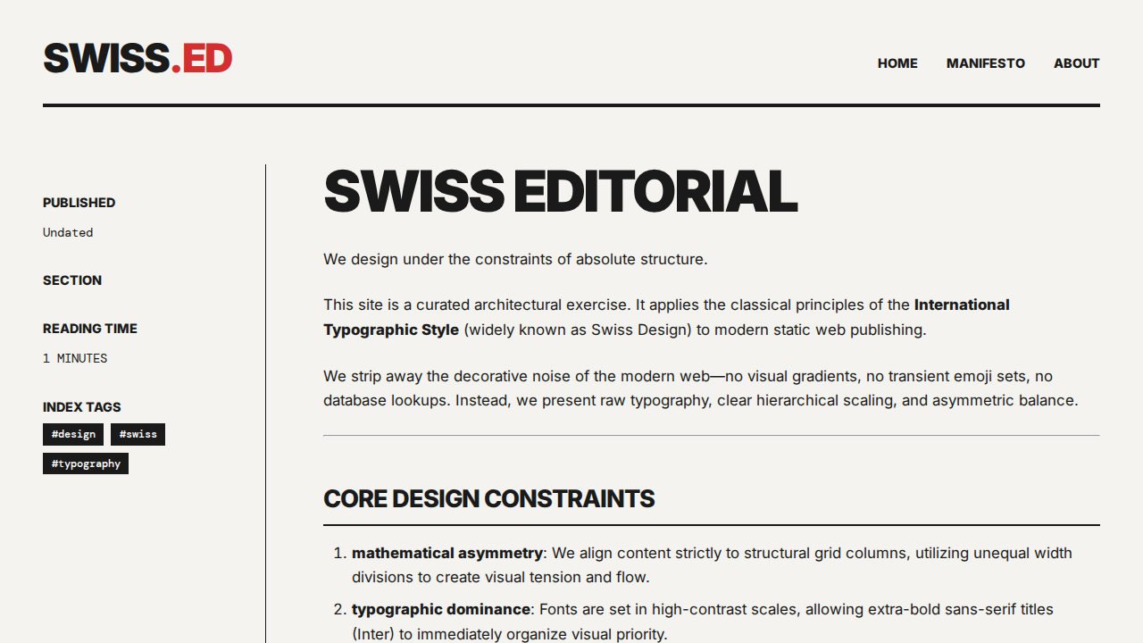 swiss-editorial