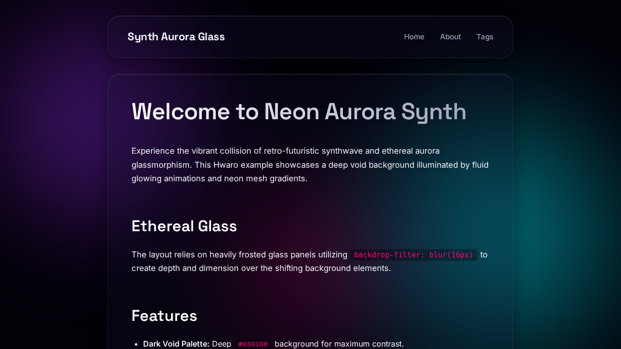 synth-aurora-glass