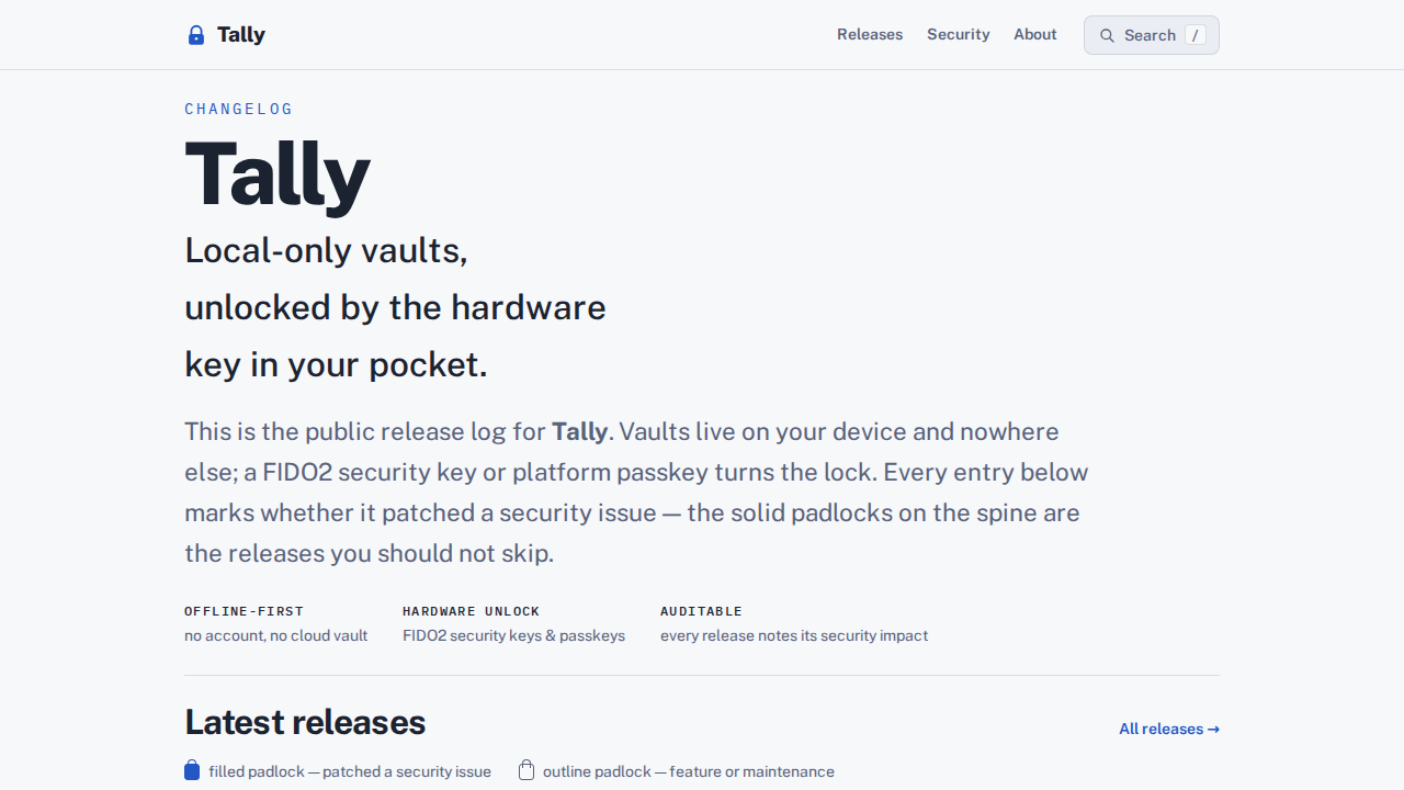 tally
