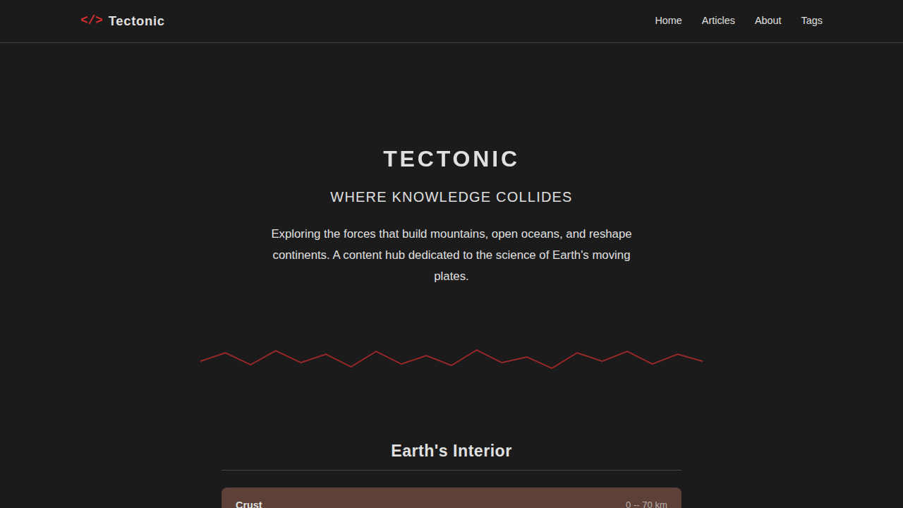 tectonic