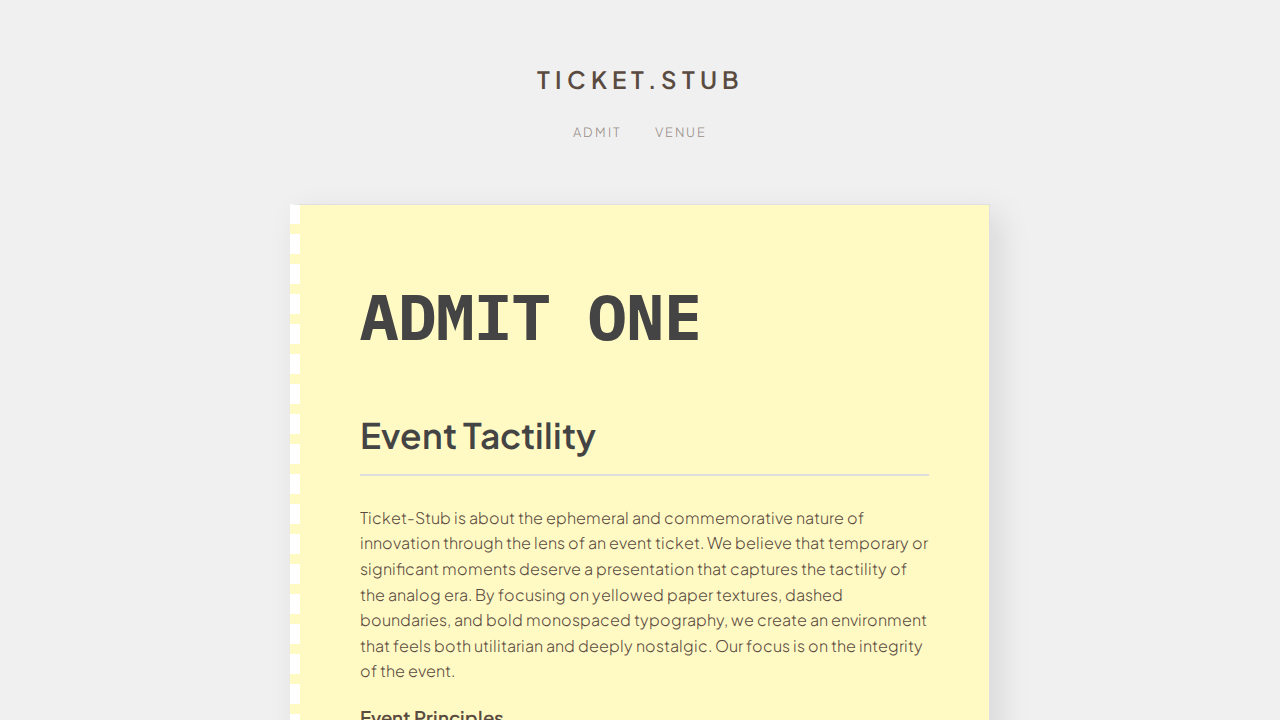 ticket-stub