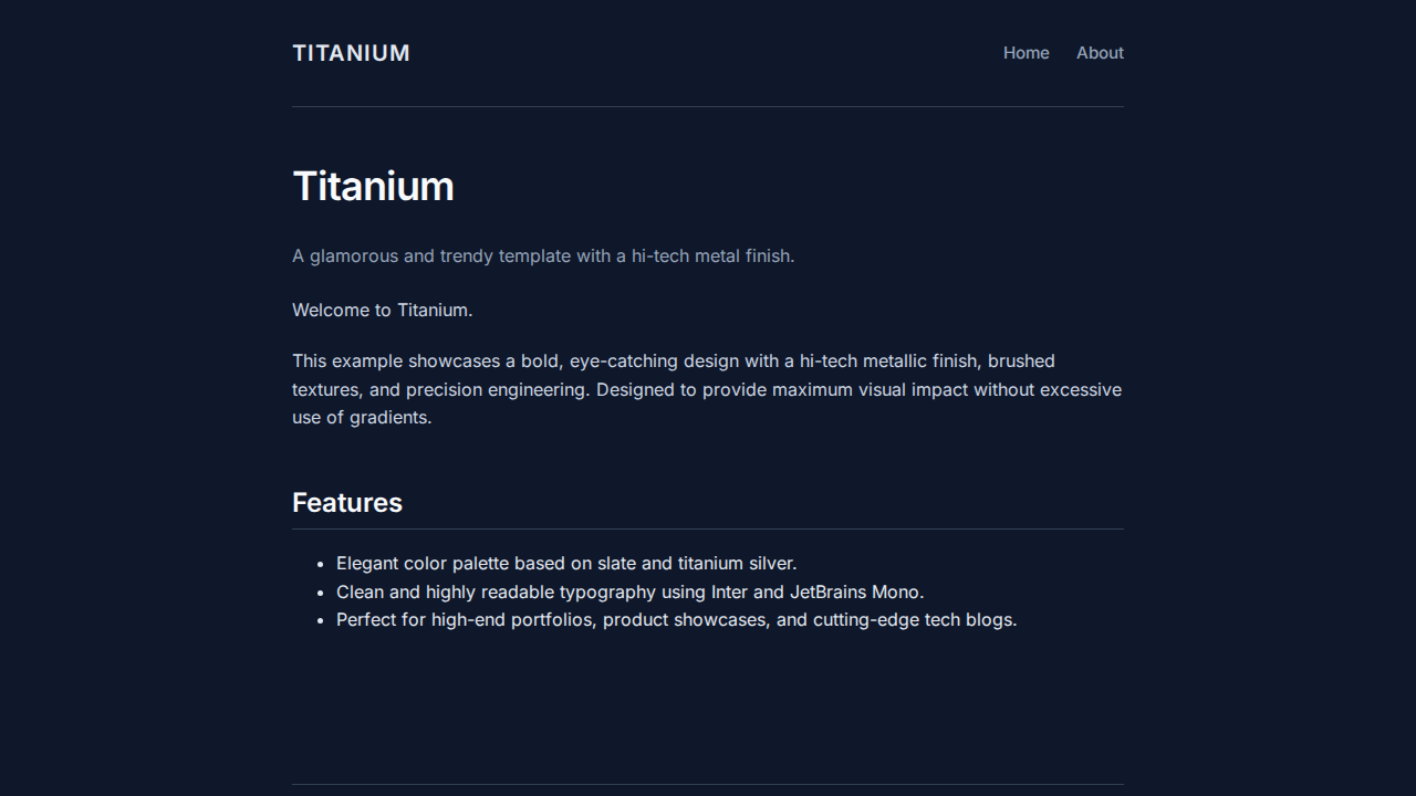 titanium