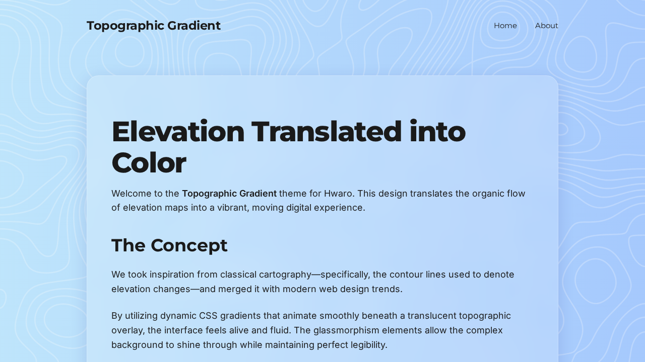 topographic-gradient