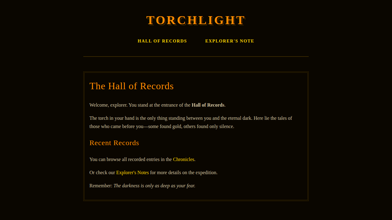 torchlight
