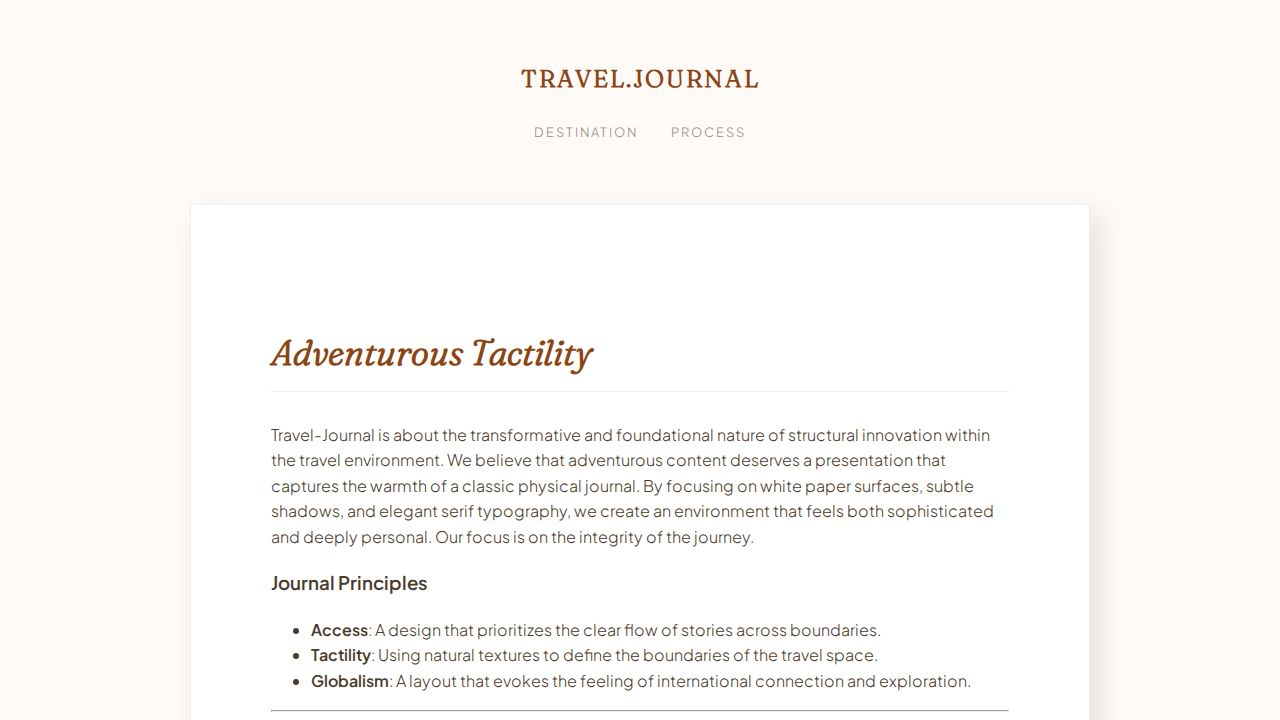 travel-journal