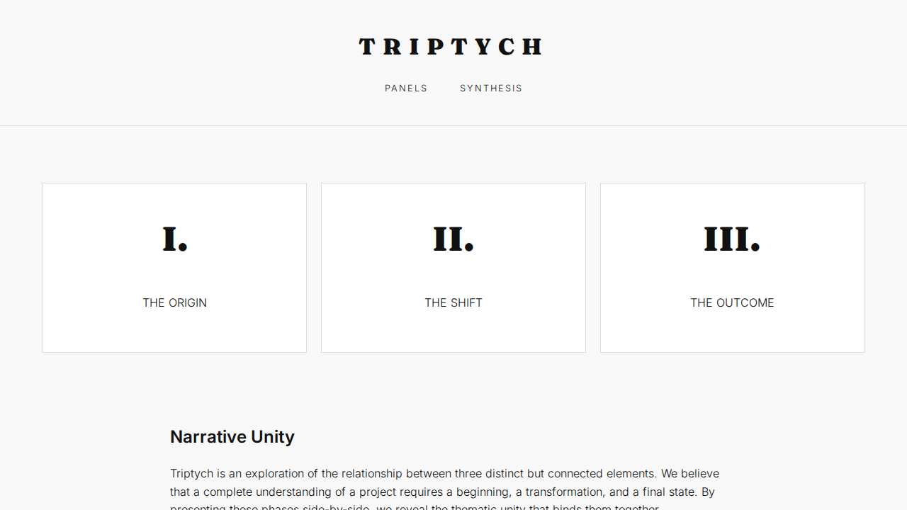 triptych
