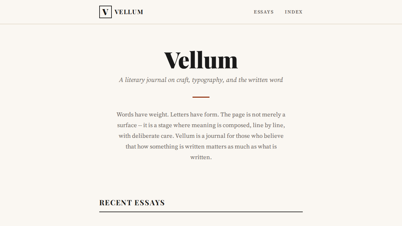 vellum