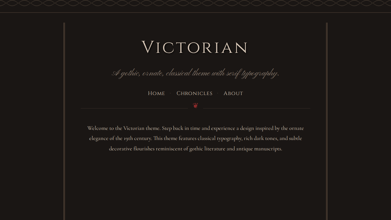 victorian