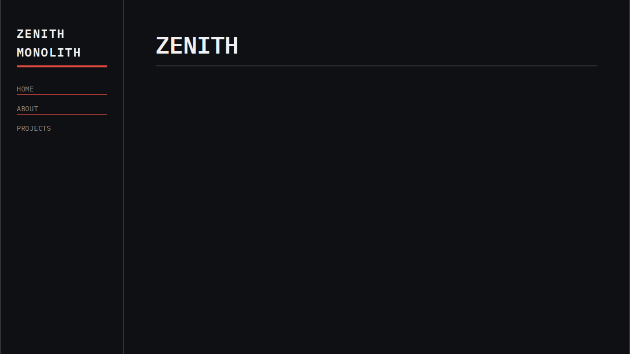 zenith-monolith