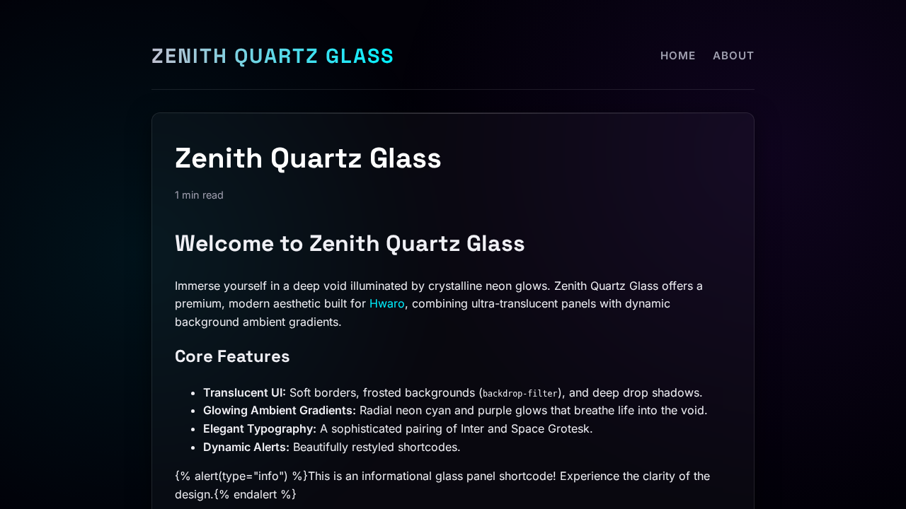 zenith-quartz-glass