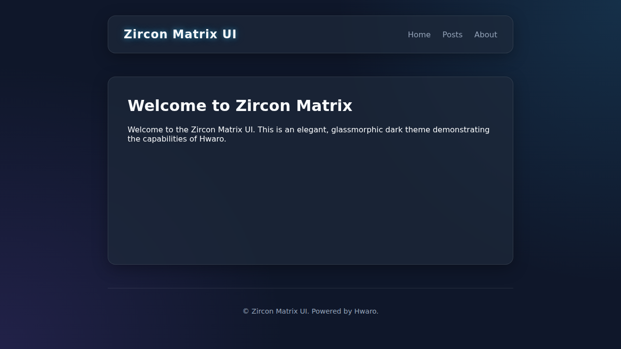zircon-matrix-ui